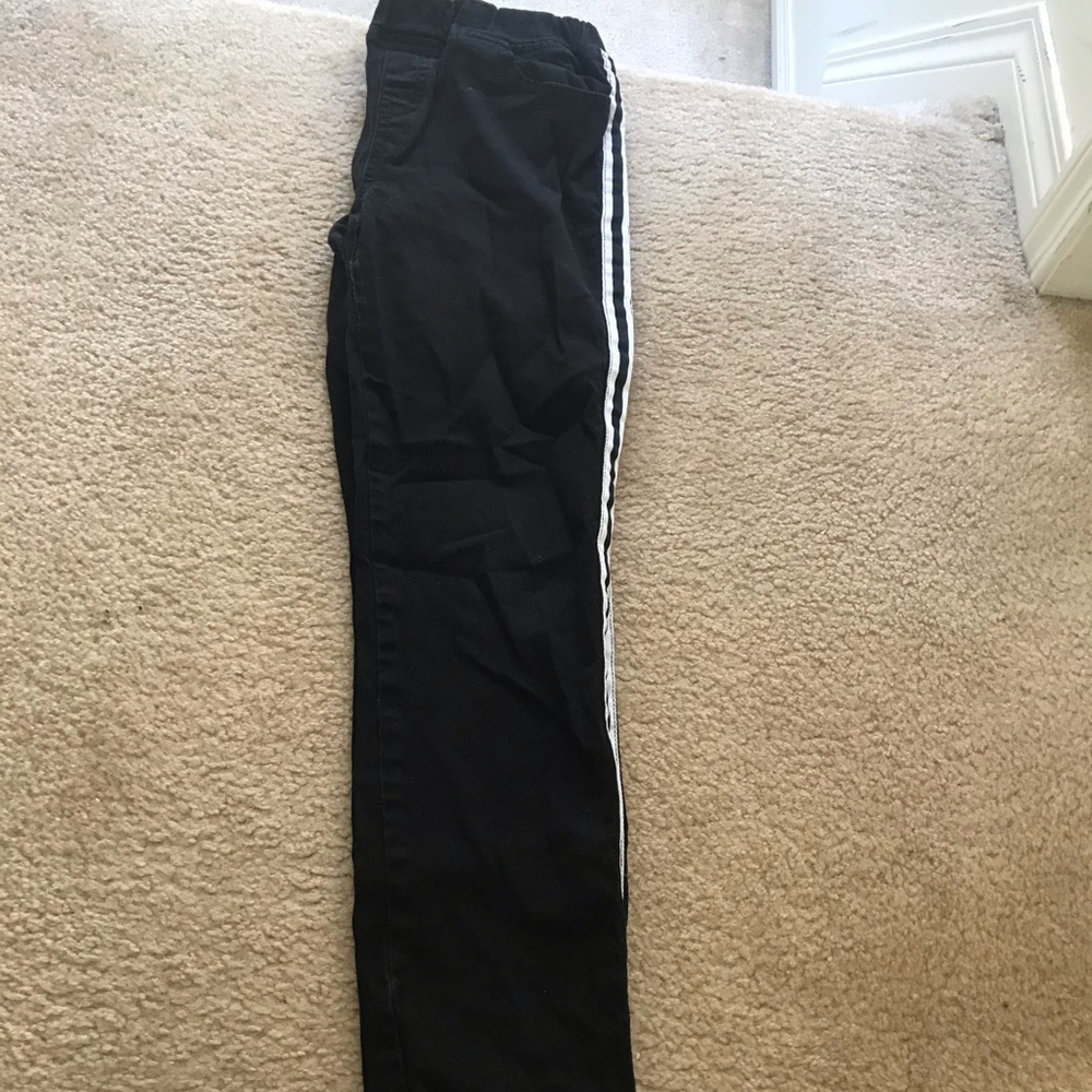 Black jeggings